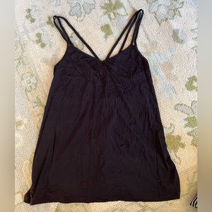 Beyond Yoga Black Strappy Tank Size M
